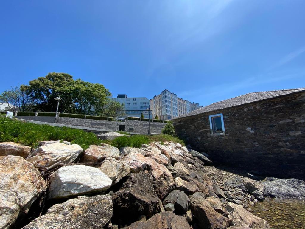 Apartamento Con Vistas Al Mar Y La Montana Santa Marta de Ortigueira Dış mekan fotoğraf